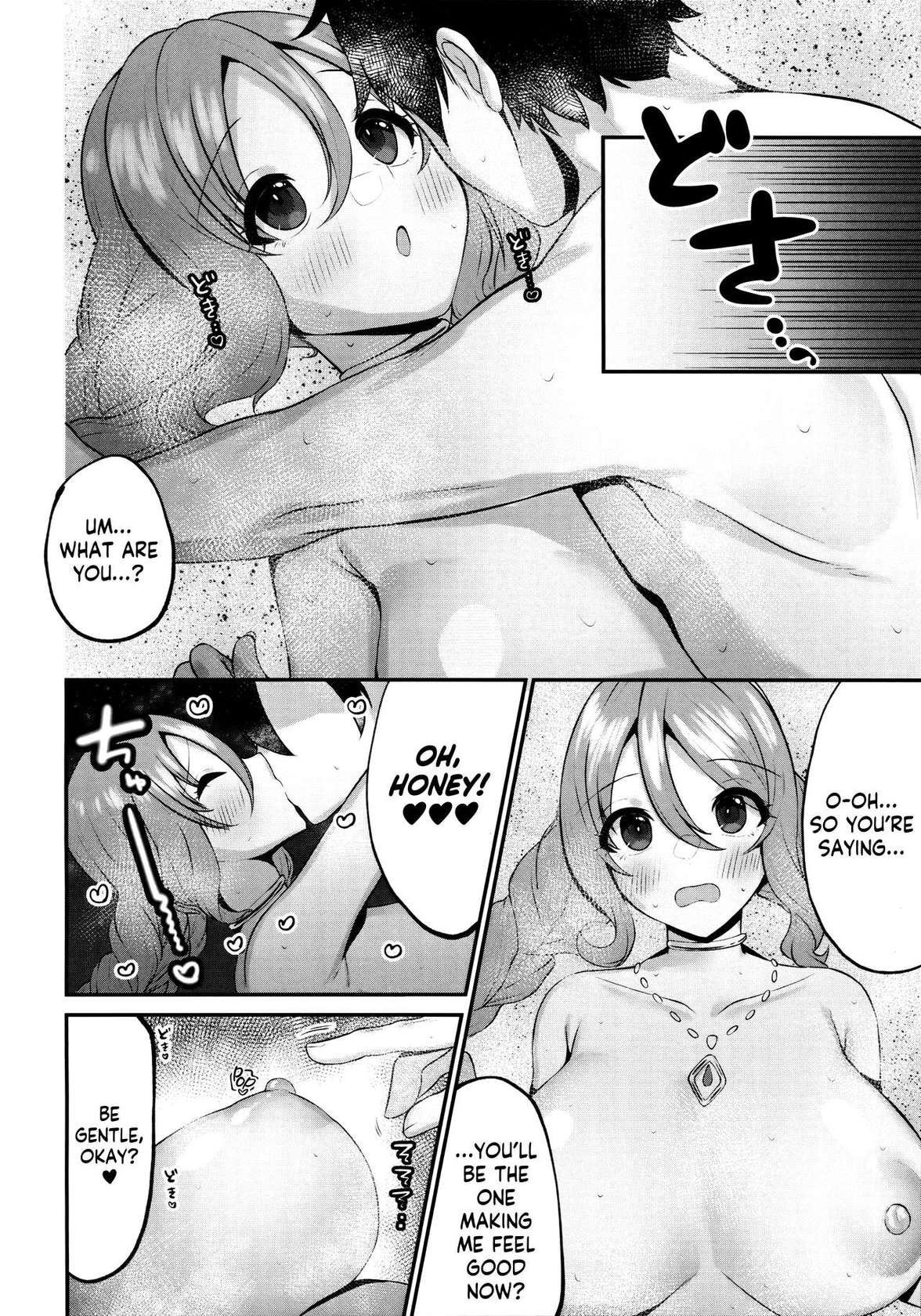 (C101) [Chocolate Jam (Morino Koala)] Mizugi no Onechan to Yoru no Umi de Ecchi Suru Hon | Fucking My Dear "Big Sis" At the Beach (Princess Connect! Re:Dive) [English] [Shiromaru]