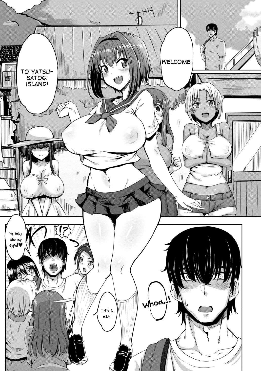 [Kirishima Ayu] Doutei kara Hajimeru Dekamara Seikatsu ~Oide yo! Yarimokujima e~ (Chapters 1-5) [English] [Tigoris Translates] [Uncensored]