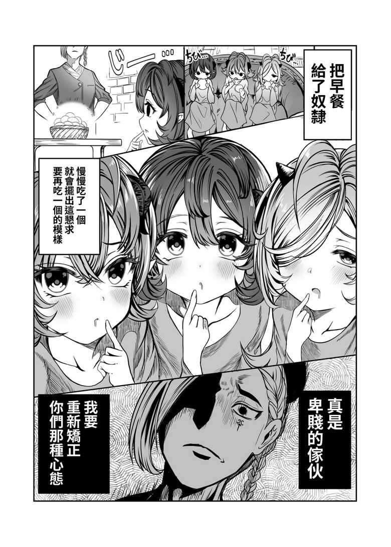 [Nokishita no Nekoya (Alde Hyde)] Dorei o Choukyou shite Harem Tsukuru ~Sodateta Dorei-tachi to Junai Harem H suru made no Hanashi~ "Manga Ban" [Chinese] [名残の羽]