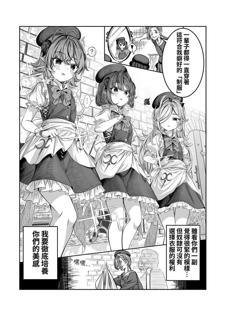 [Nokishita no Nekoya (Alde Hyde)] Dorei o Choukyou shite Harem Tsukuru ~Sodateta Dorei-tachi to Junai Harem H suru made no Hanashi~ "Manga Ban" [Chinese] [名残の羽]