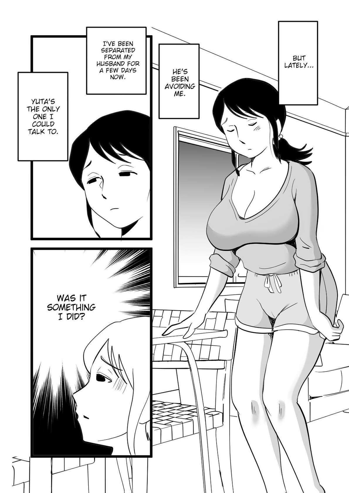 [Momoziri Hustle Dou] Zetsurin Mama no Narumi-san to Hentai Musuko | Narumi the insatiable mother, and her perverted son [English] {WitzMacher}