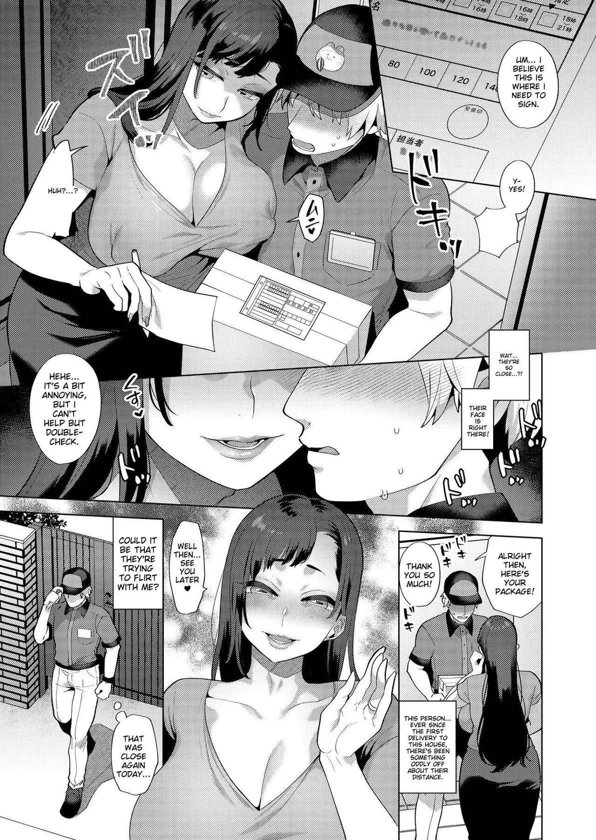 [Granada no Sora (Mogiki Hayami)] Haitatsusaki no Oku-san ga Shemale Succubus Datta Hanashi | The Lady at the Delivery Address... A Tale of a Shemale Succubus [English] [Digital]