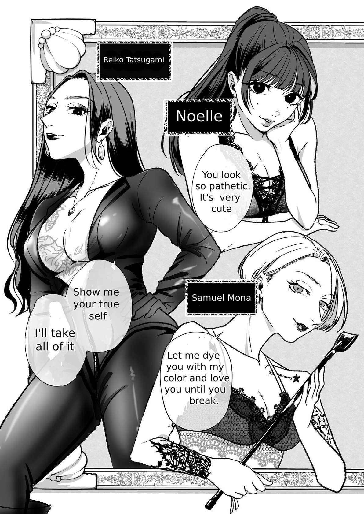 A story about a tired woman being beaten by an erotic woman.(ch 1-2)