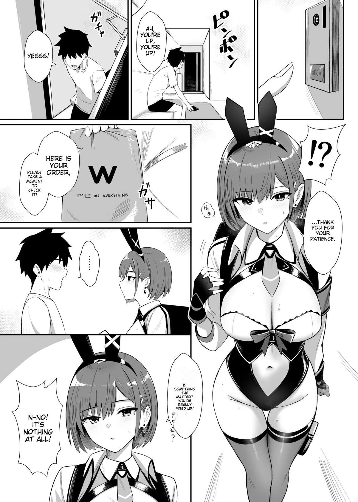 [HoneyRoad (Bee Doushi)] Haitatsu Bunny Girl to Service Ecchi 3 - Delivery Bunny Girl 3 [English] [Digital]