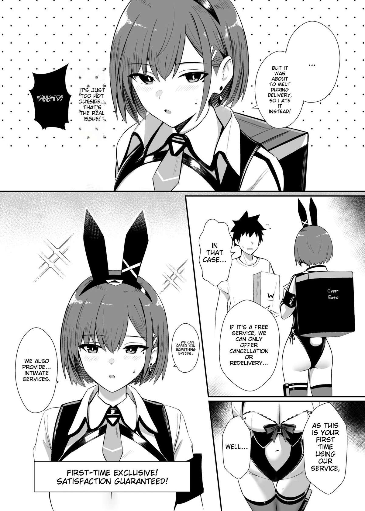 [HoneyRoad (Bee Doushi)] Haitatsu Bunny Girl to Service Ecchi 3 - Delivery Bunny Girl 3 [English] [Digital]