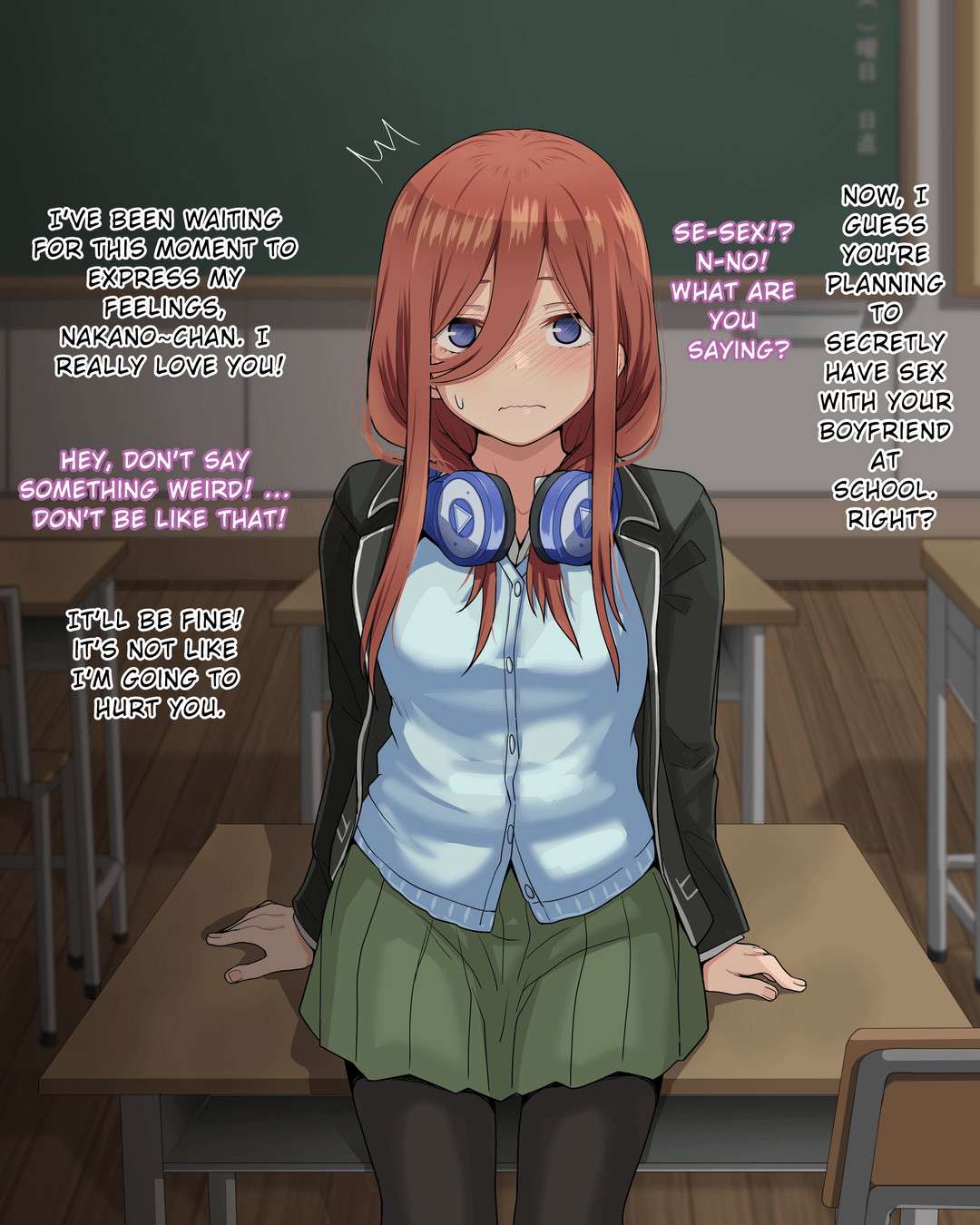 [Tatsukichi] 3/5 Ryoujoku   | Miku Nakano ~Netorare~       (Gotoubun no Hanayome) [English] [Itsuhama1147]