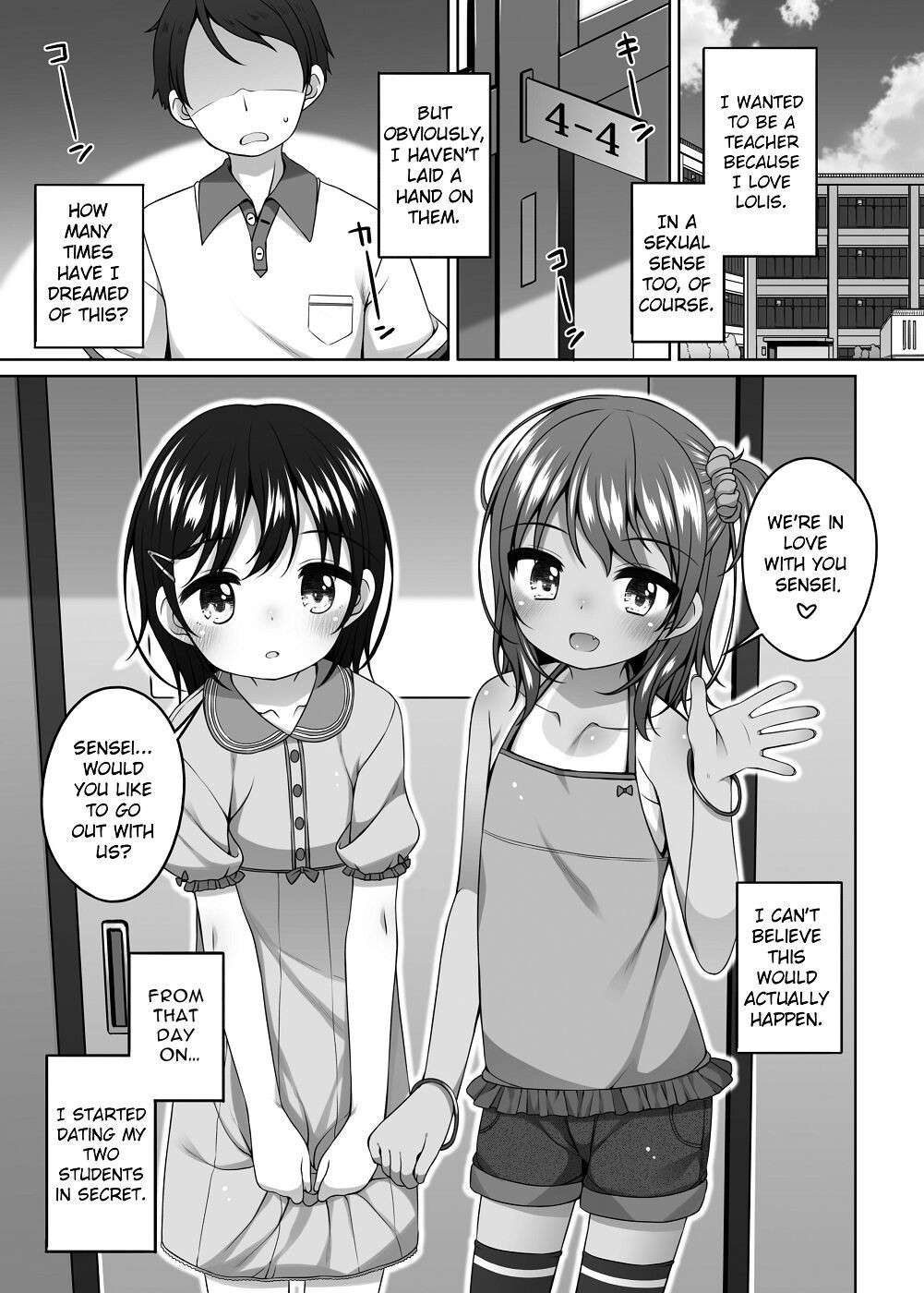 [kuma-puro (Shouji Ayumu)] Rurika to Chitose to Sensei to | Rurika & Chitose With Sensei [English] [anshokupan] [Digital]