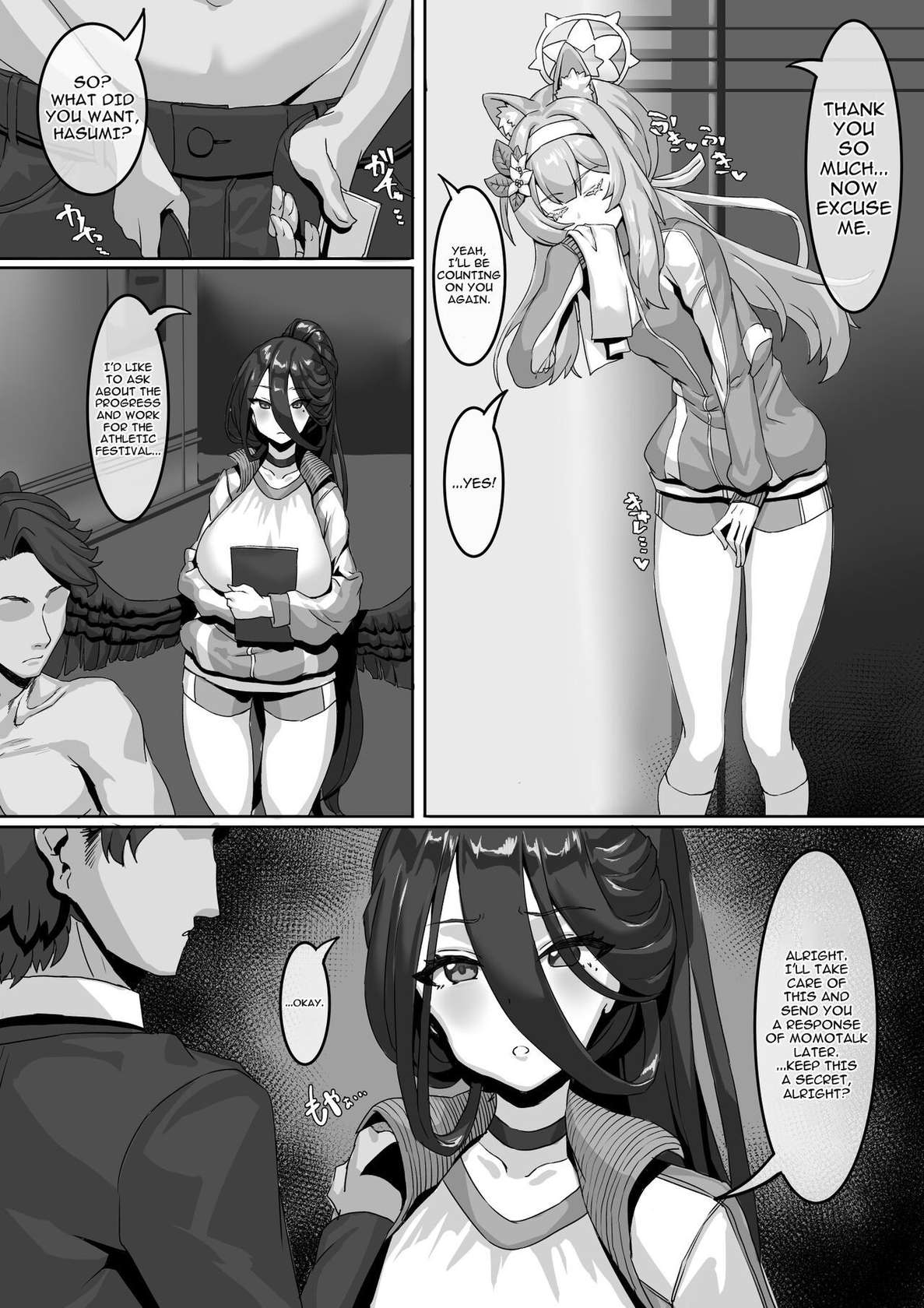 [Kekecharcoal BOX (Kekecharcoal)] Sensei!? Sonna Kankei Ari desu ka!? | Sensei!? Is It Okay To Have That Kind Of Relationship!? (Blue Archive) [English] {Doujins.com} [Digital]