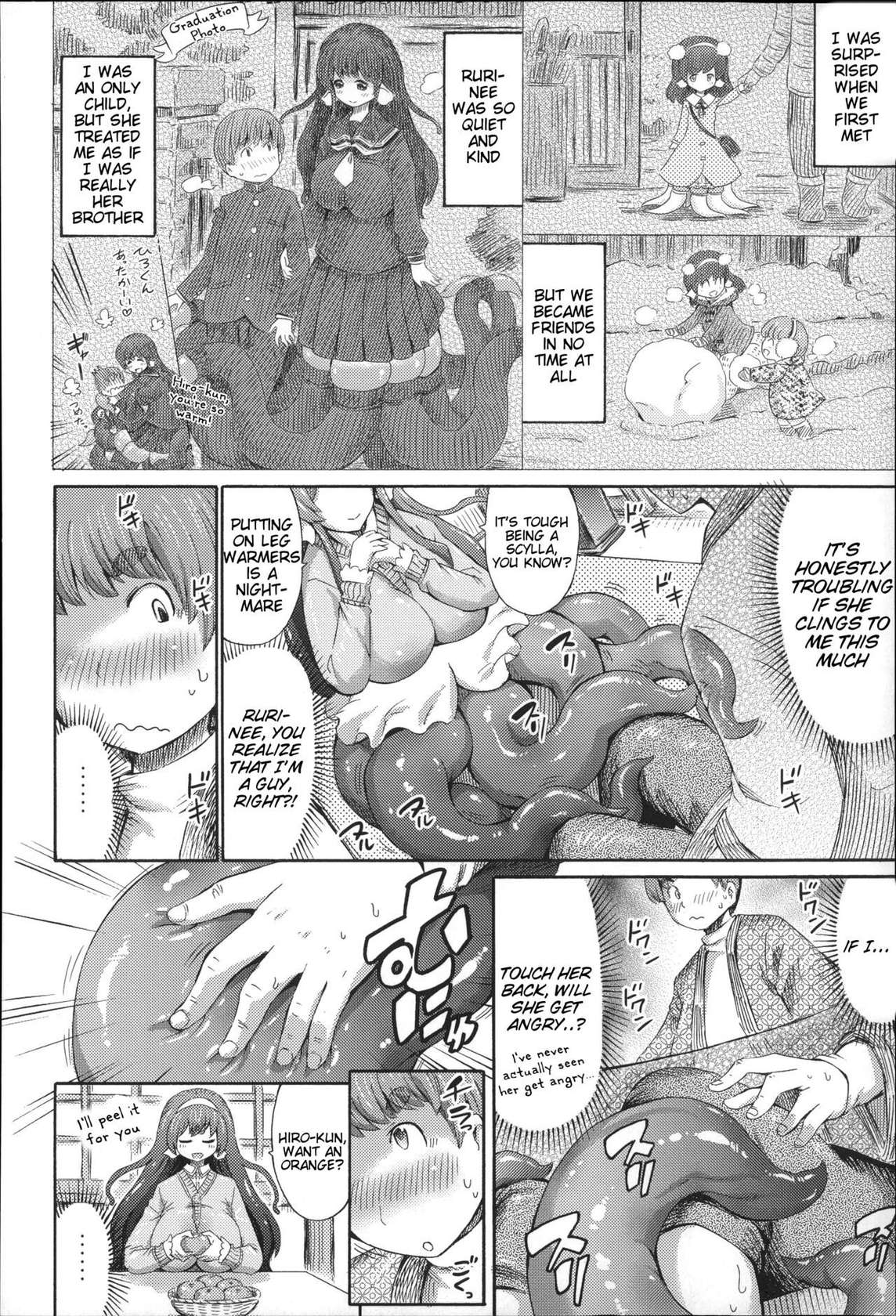 [Horitomo] Kotatsu and Scylla (Kininaru Anoko wa Monster Musume) [English] [Tigoris Translates]