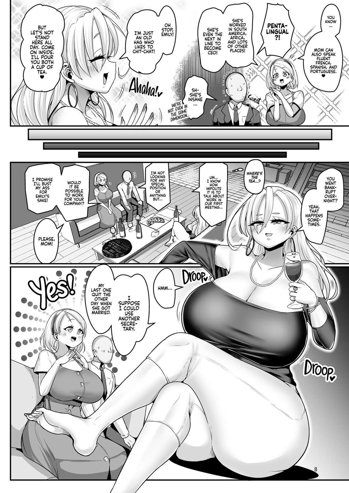 s[Shinshunshantonshou (Bukatsu)] H Daisuki Kinpatsu Hakujin Bakunyuu Ryuugakusei ga Tonari no Heya ni Hikkoshite Kita!! 2 | A Nymphomaniac Blonde Exchange Student with Gigantic Tits Moved in Next Door!! 2 [English] {2d-market.com} [Decensored] [Digital]