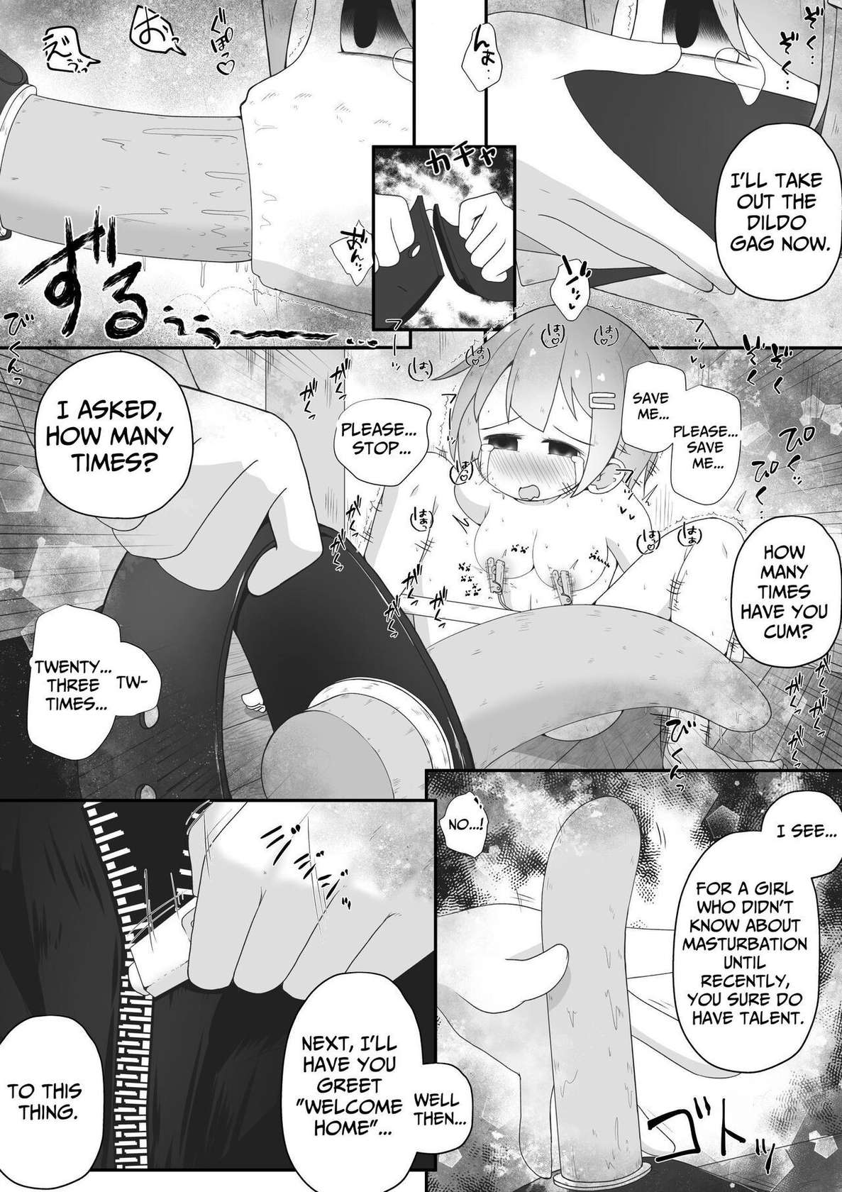 [Ecchi Ecchi Daifuku (Neko Daifuku)] Miyori no Nai Onnanoko o Hikitoru Koto ni Natta node Mukyoka de Seidorei ni Suru Ohanashi | Last of kin with nowhere to go, so I trained her as a sex servant [English] [nameless]