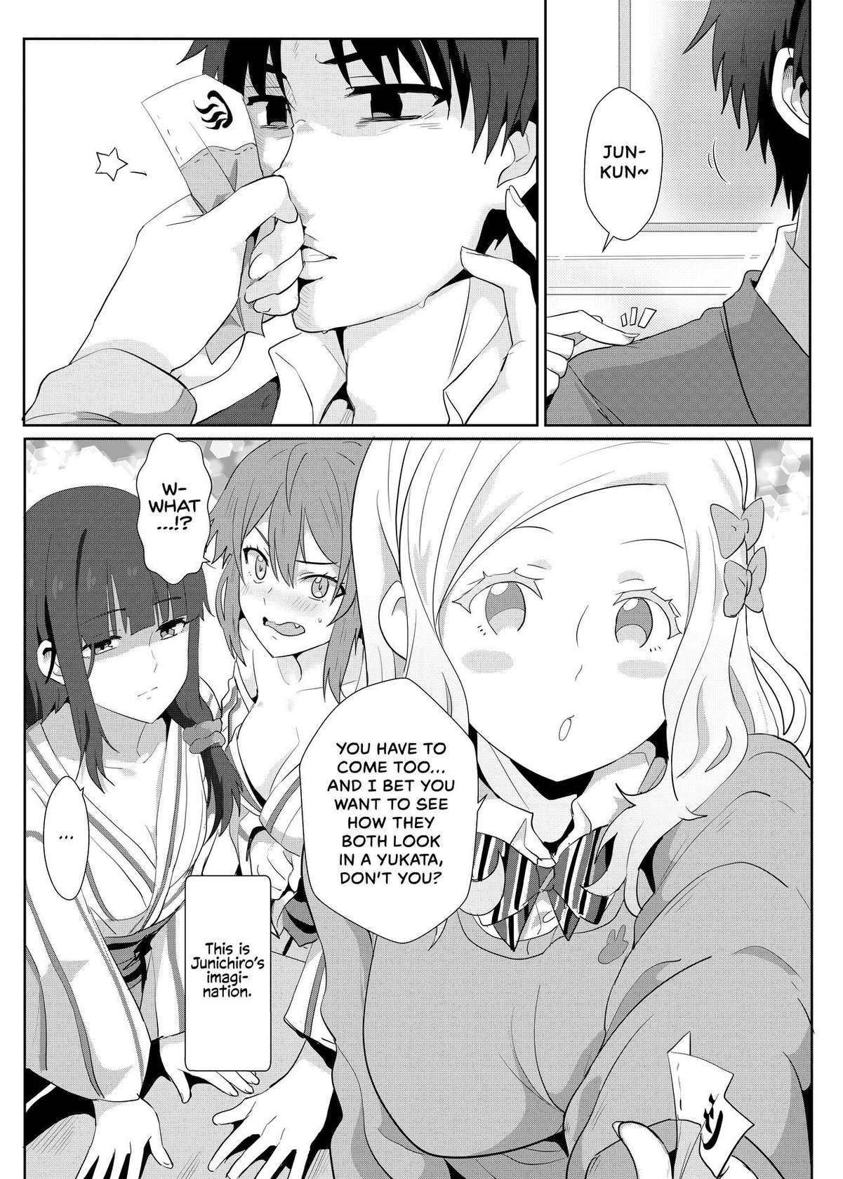 [Nikoushikou (Nekosaki Aoi)] Going On A Hotspring Trip With Tomos Mom And Her Friends! (Tomo-chan wa Onnanoko!) [English] [Digital]