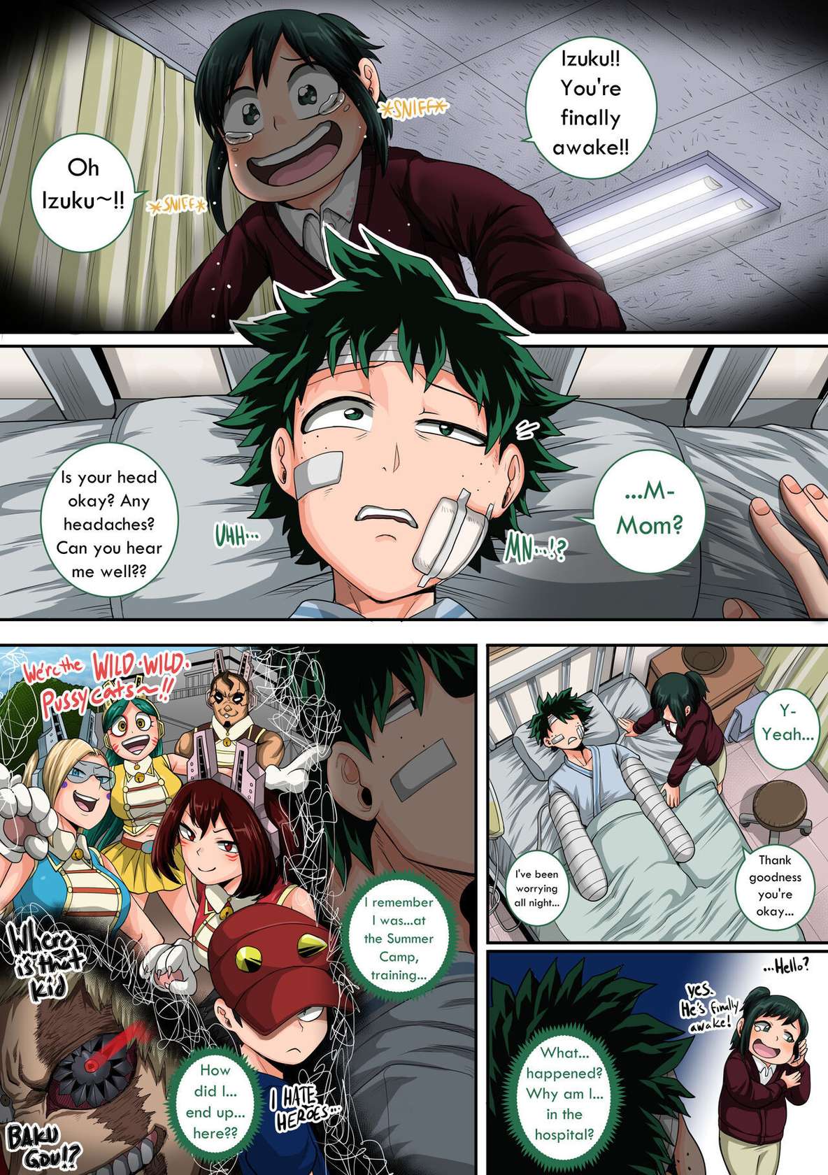 Boku No Harem Academia Chapter 8 (Part 1)