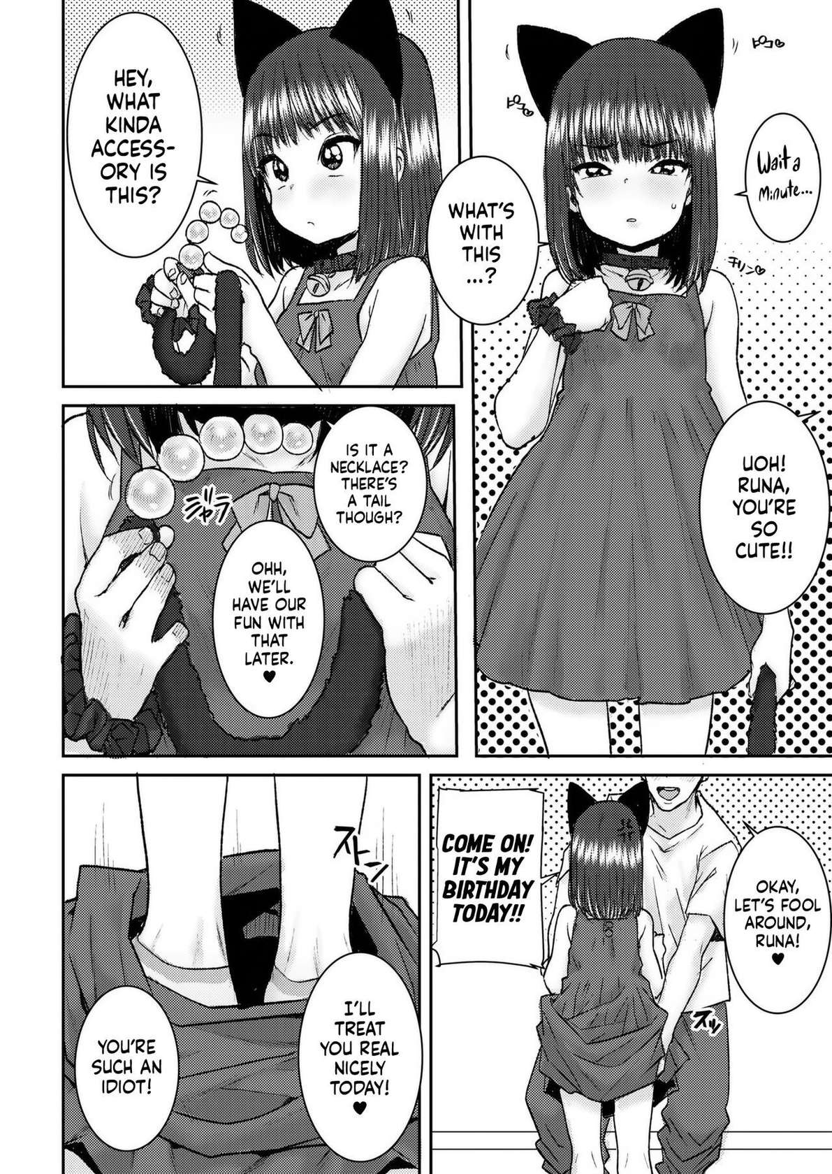 [Ponsuke] Nekomimi Anaru Paaru | Cat Ears & Anal Pearls (Comic Kaien VOL.17) [English] [flash11] [Digital]