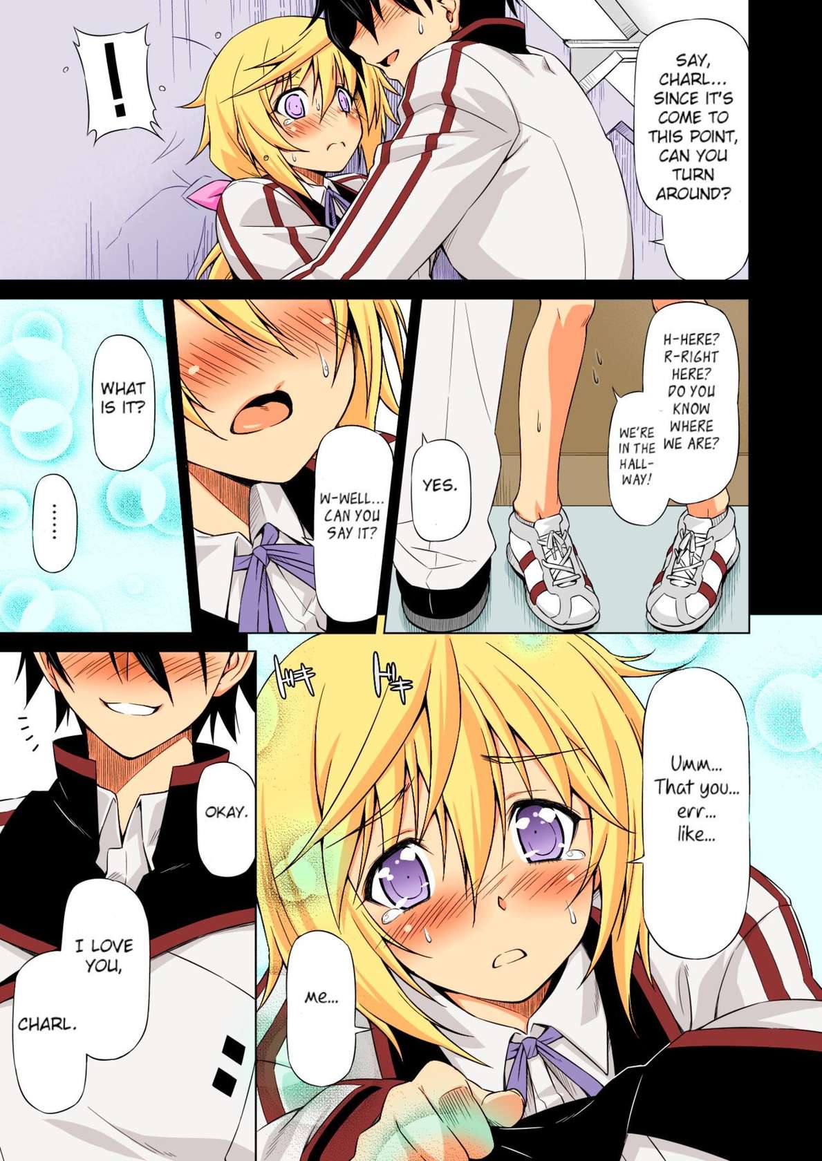 [ACID EATERS (Kazuma Muramasa)] Oshinobe!! Charlotte | You're Growing Bigger, Charlotte! (IS <Infinite Stratos>) [English] [Rapid Switch] [Colorised] [Digital]