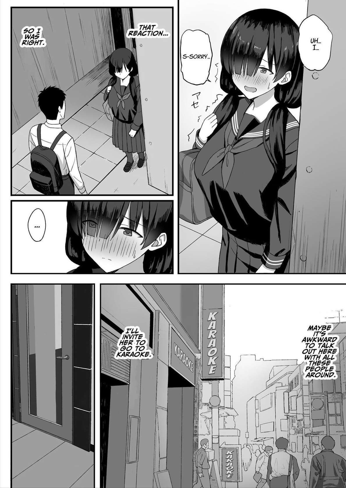 [Hiyori Hamster] Jimi Kyonyuu No Stalker Onna Ni Gokuhaku Saretanode Yarimakutte Mita Hanashi | I Was Confessed To By A Plain Busty Stalker Girl, So I Fucked Her Like Crazy [English] [ADTL]