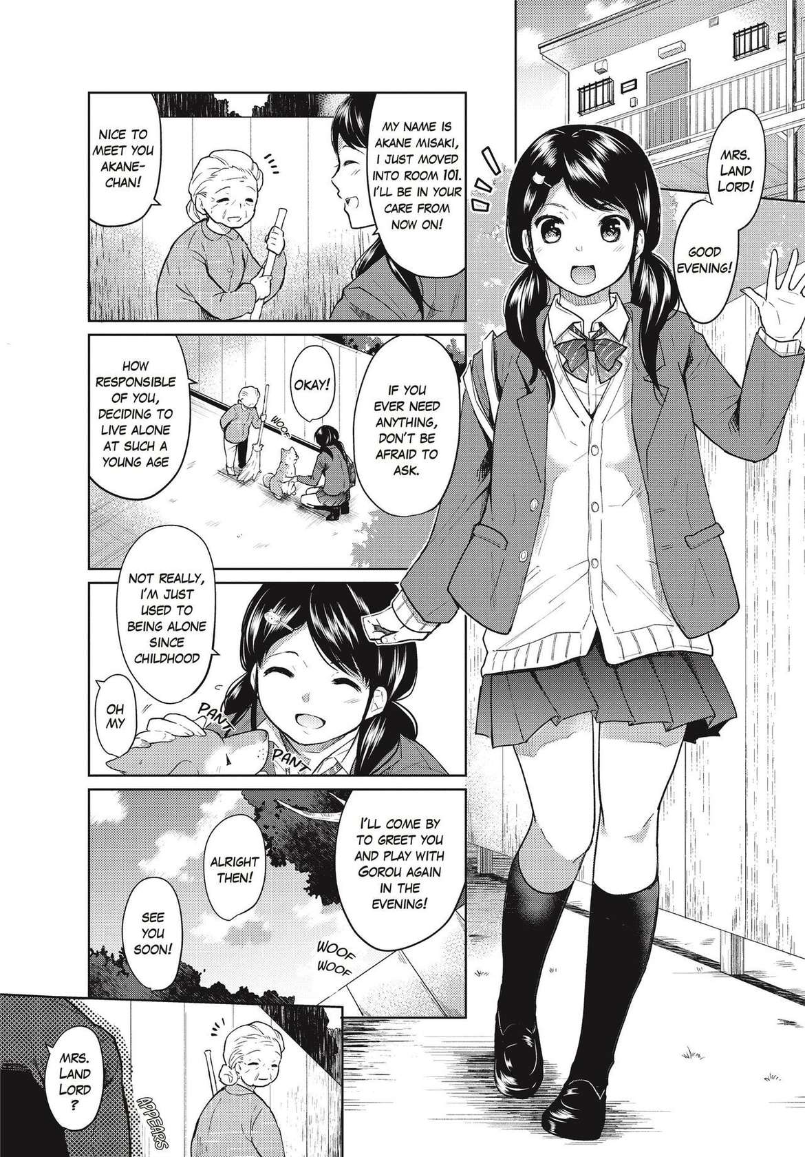 [Fumitsuki Sou] 1 Room Apartment + Highschool Girl Suddenly Living Together? Close Contact!? First Sex!!? Ch. 1 [English] [Project-H] [Decensored] [Digital]