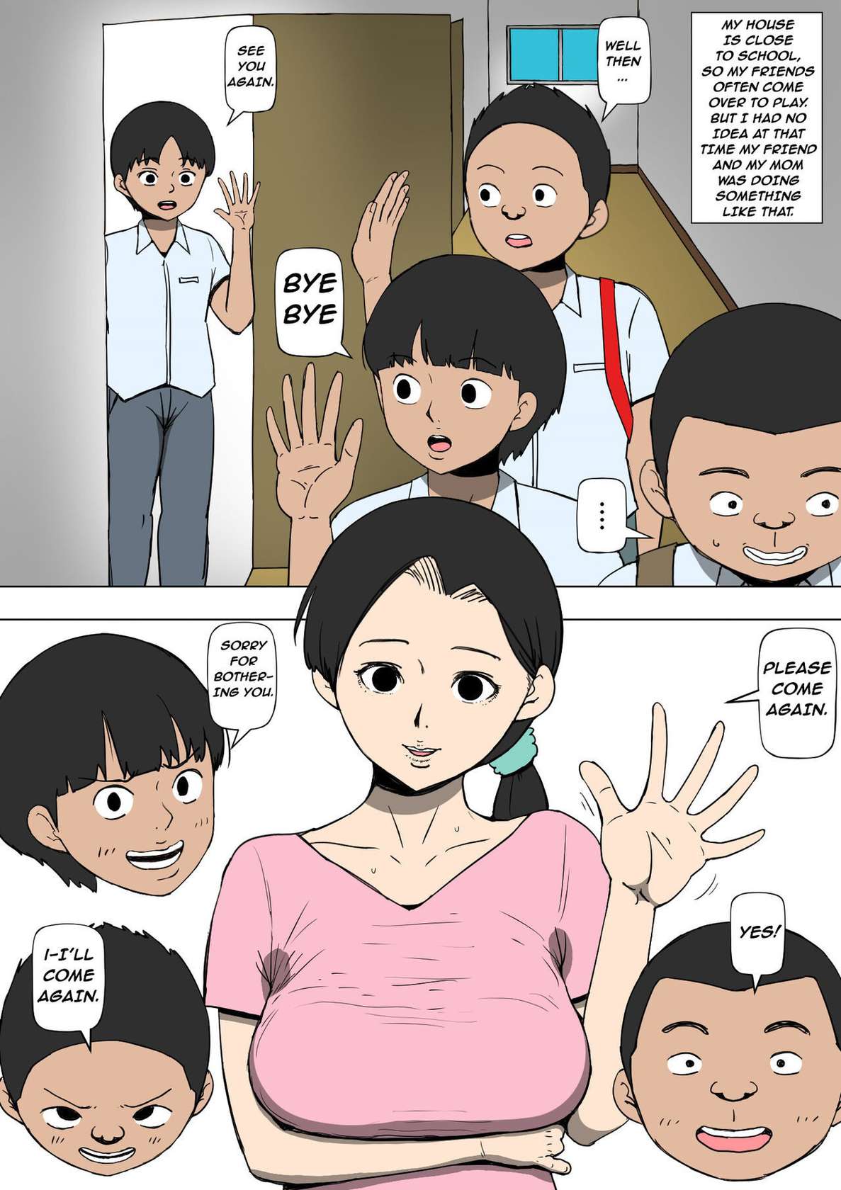 [Doujin Mukashibanashi] MY FRIEND WHO HAVE SEX WITH MY MOTHER