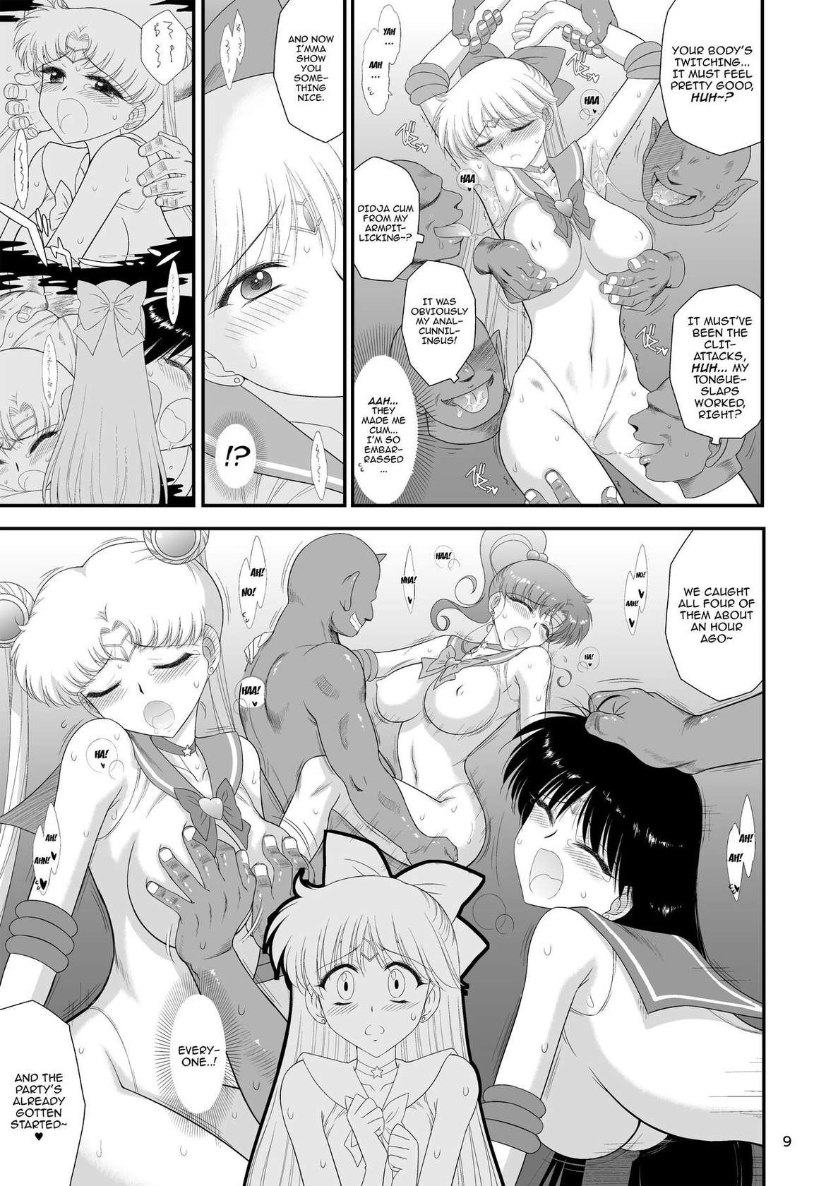 [Black Dog (Kuroinu Juu)] Konya dake Mesu ni Narimasu / I'll Be A Slut Just for Tonight (Bishoujo Senshi Sailor Moon) [Digital] [English] {Doujins.com}