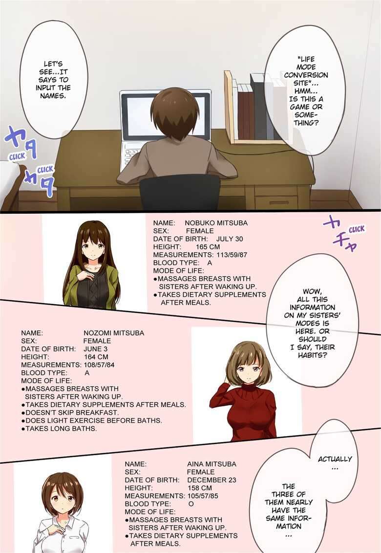 [Takeshiro] My Older Sisters' Habits Die Hard [English] [Project-H]