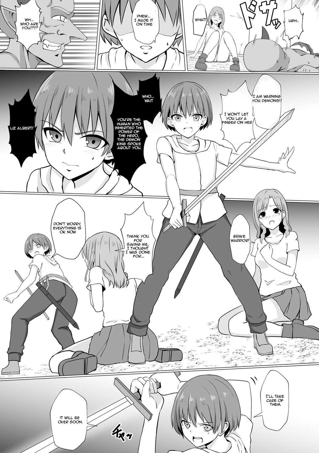 [Bullet] Inma Shouki Reina Ch. 1 | Succubus princess Reina (Jingai Musume Tengoku) [English]