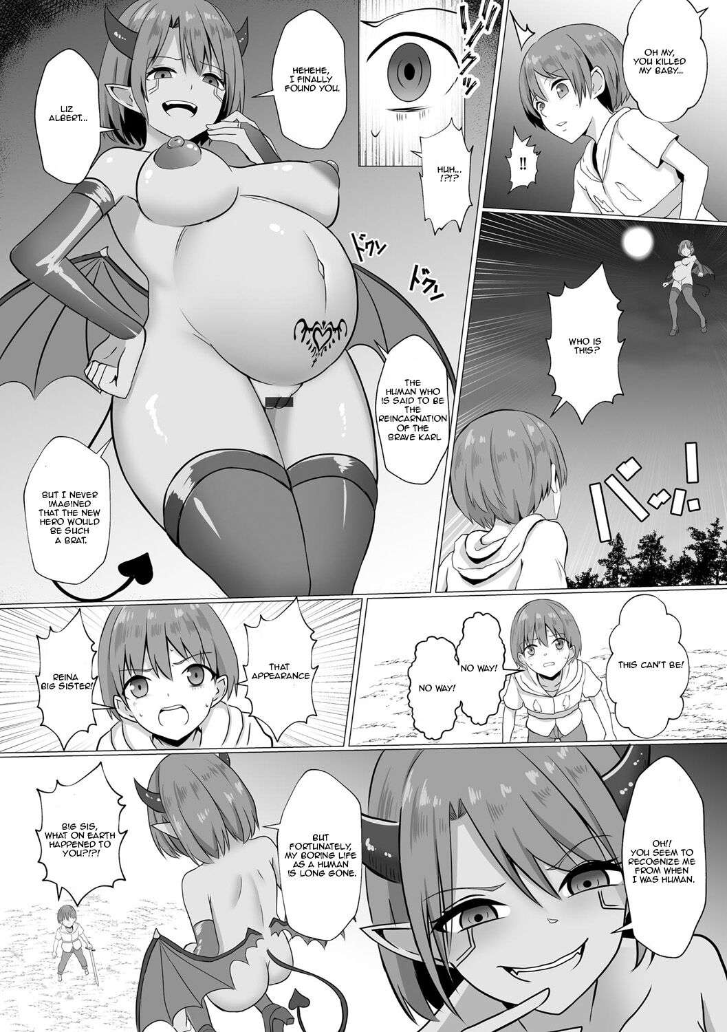 [Bullet] Inma Shouki Reina Ch. 1 | Succubus princess Reina (Jingai Musume Tengoku) [English]