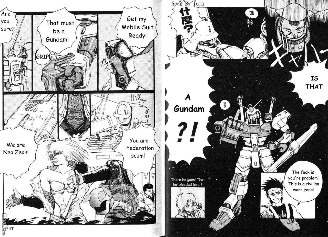 Under The Gundam Double Fake (English Translated)