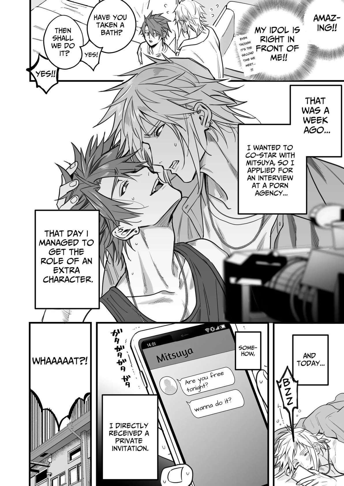 YuruMitsu Lucky Lovely Hard Night!!! [Oneshot]