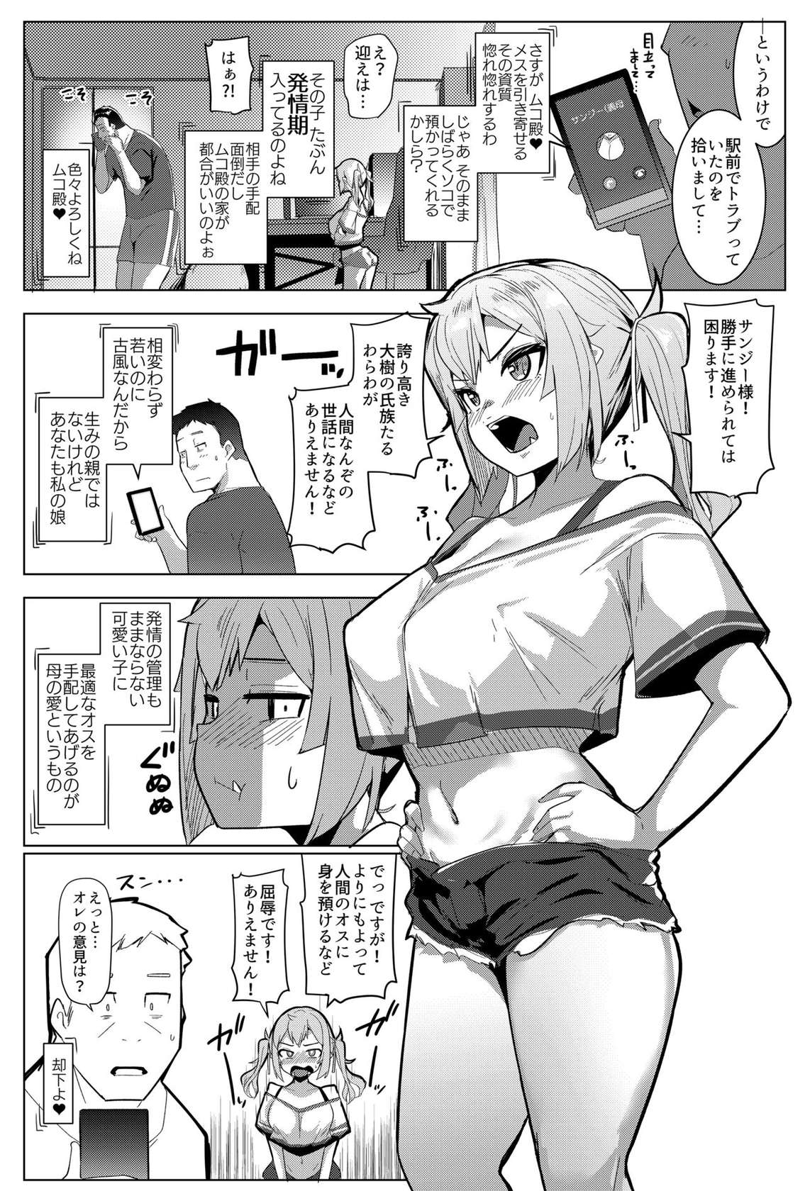 [Hitsuji Kikaku (Muneshiro)] Imouto wa Mesu Orc 7 [Digital]