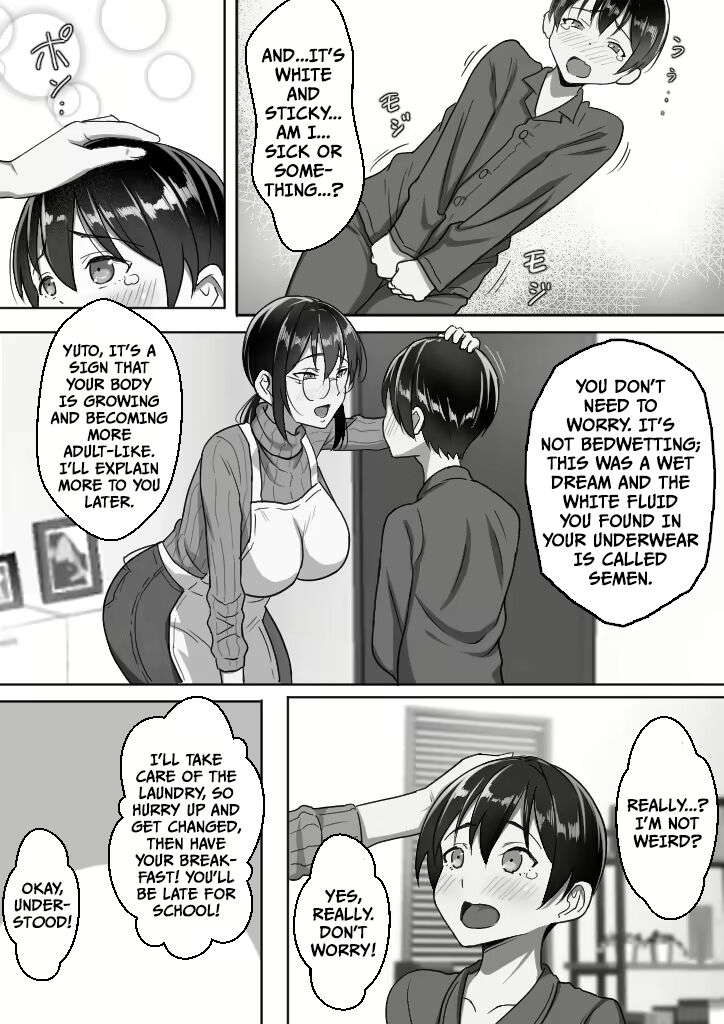 [Hot Mikan (Kishimen)] Binbou Gurashi na Boshi Katei no Oyako Koubi wa Kimochi Ii. | Mother & Son Bonding in a Poor Single-Parent Household Feels Good [English] [PPanGames]