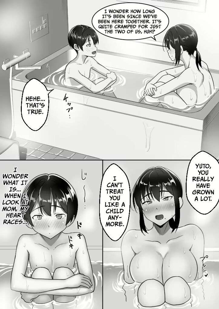 [Hot Mikan (Kishimen)] Binbou Gurashi na Boshi Katei no Oyako Koubi wa Kimochi Ii. | Mother & Son Bonding in a Poor Single-Parent Household Feels Good [English] [PPanGames]