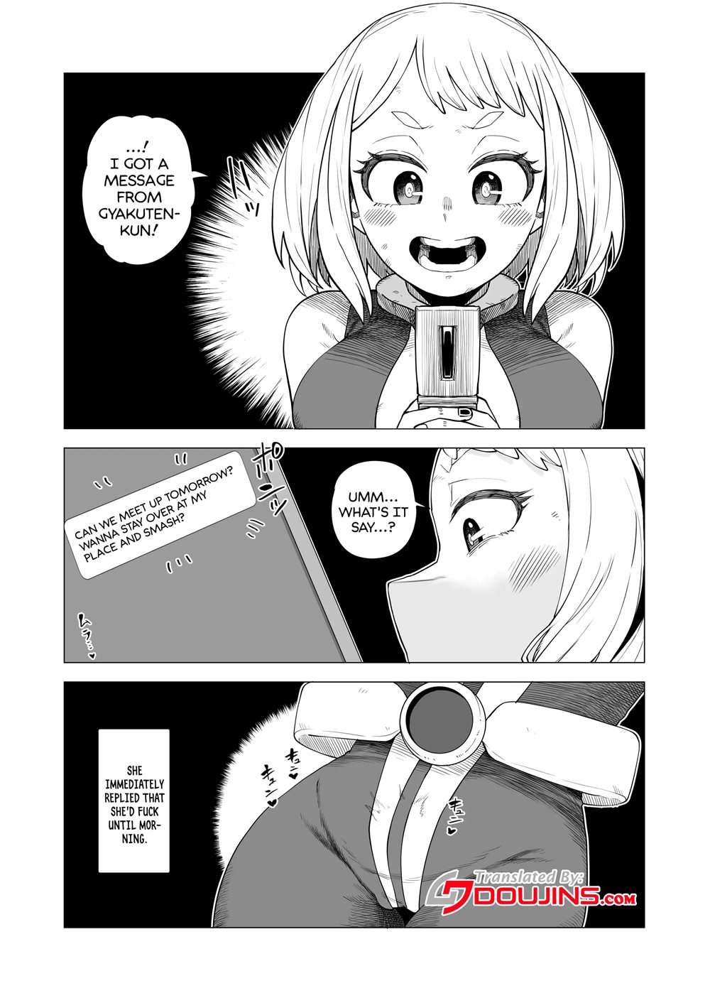 Inverted Morality Hero Academia: Ochako's Case