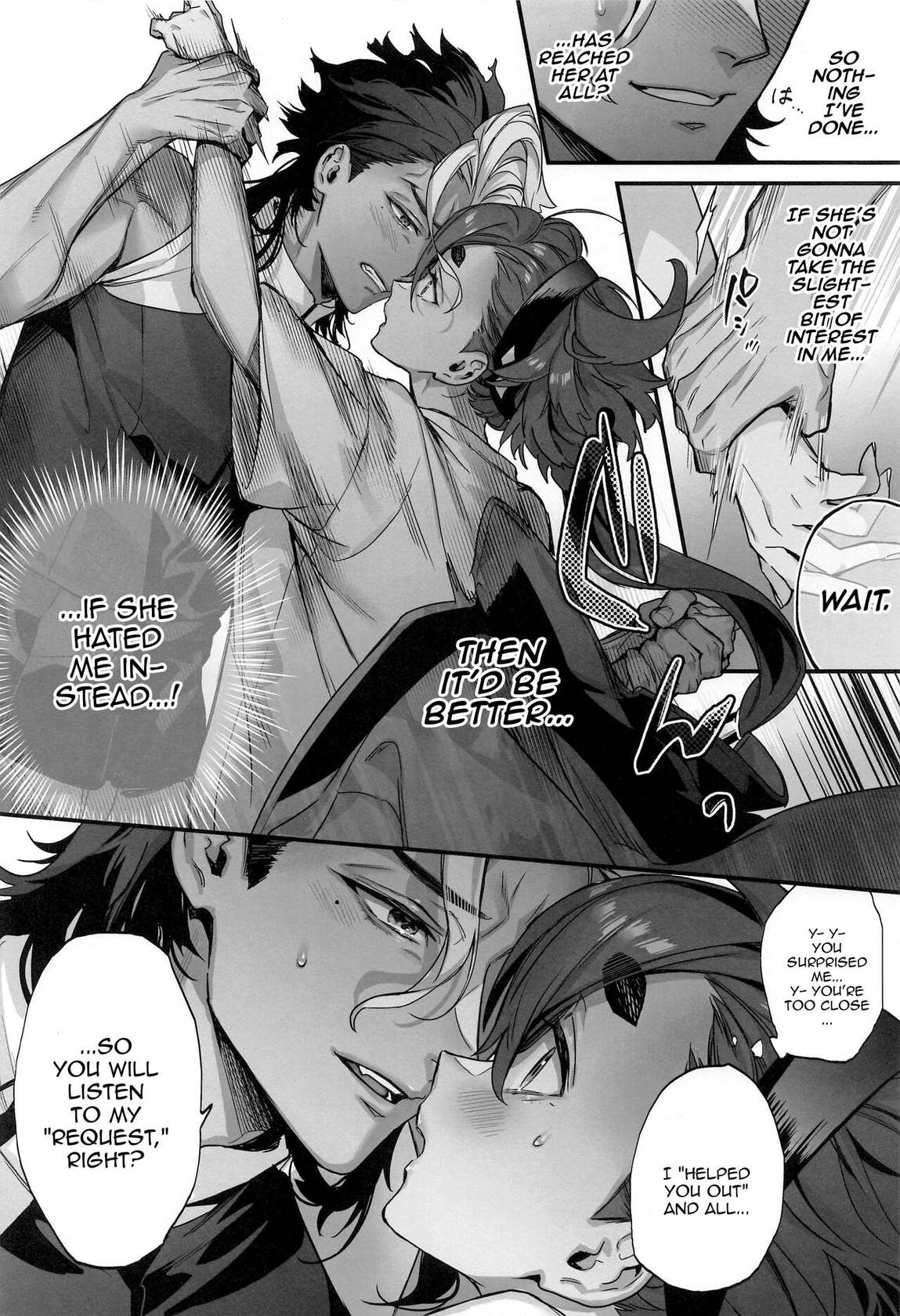 [Junjou Hedgehog (Kaguyuzu)] Mizu ni Nureta Kimi to | Beside You, Soaked In Water (Mobile Suit Gundam: The Witch from Mercury) [English] {Doujins.com}