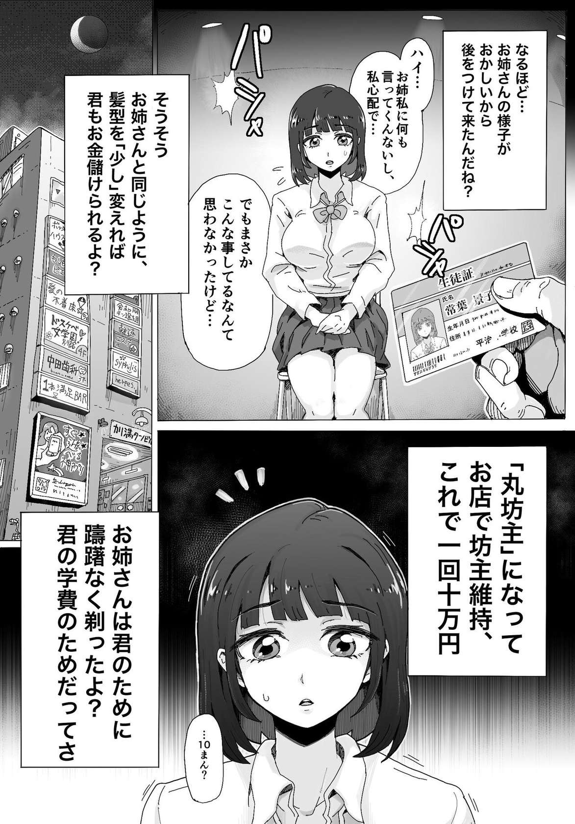 [剃髪少女地帯] 奈落に堕ちた姉妹たち