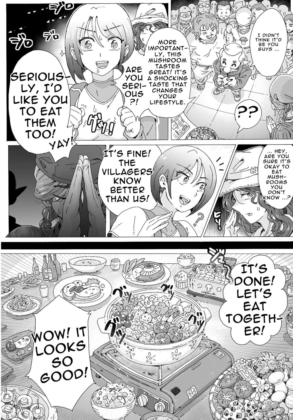 [剃髪少女地帯] GoTo!Mushroom Mountain [English]