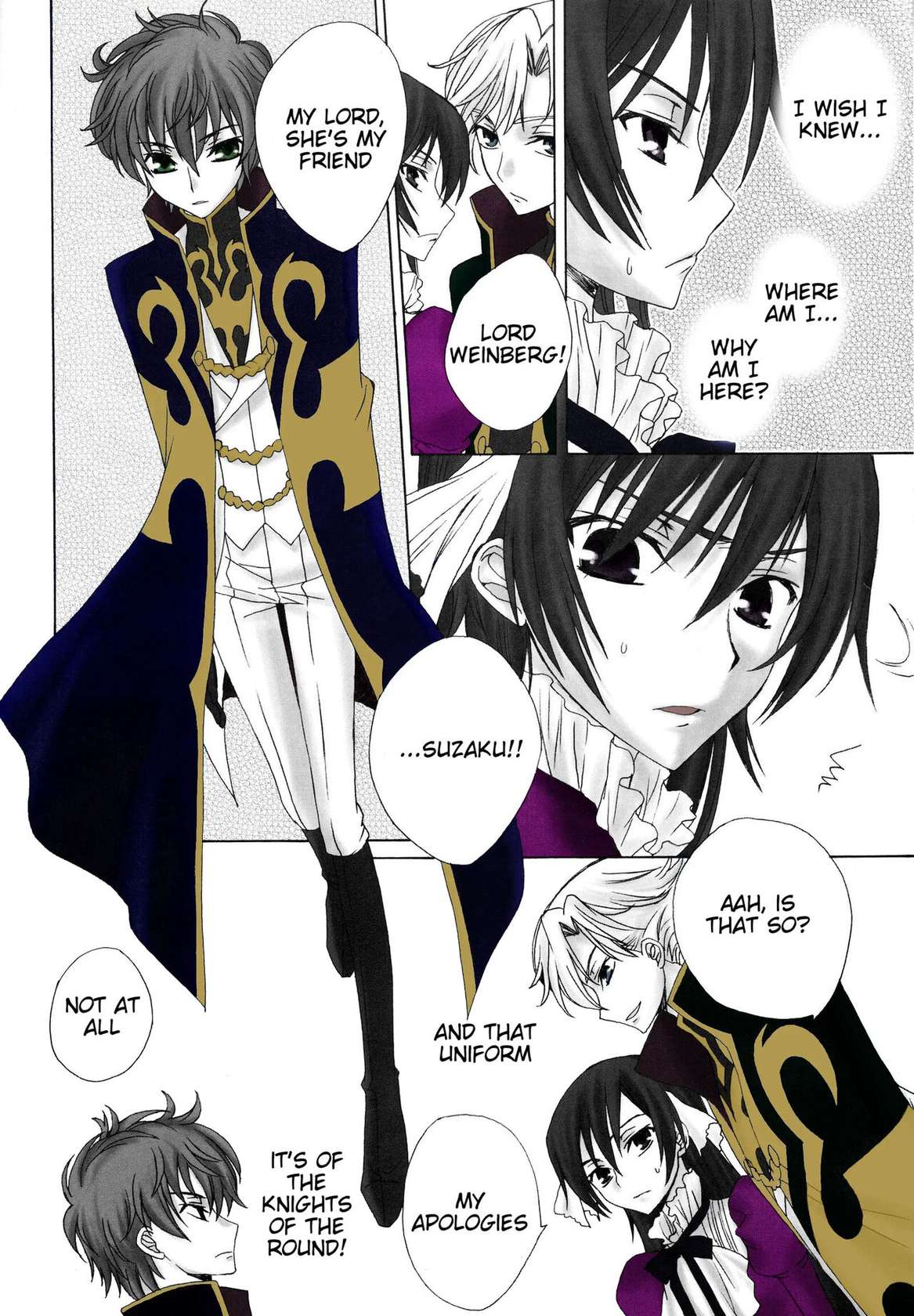 (HaruCC13) [Max & Cool (Sawamura Kina)] Dolce Rose (Code Geass: Lelouch of the Rebellion) [English] Colored