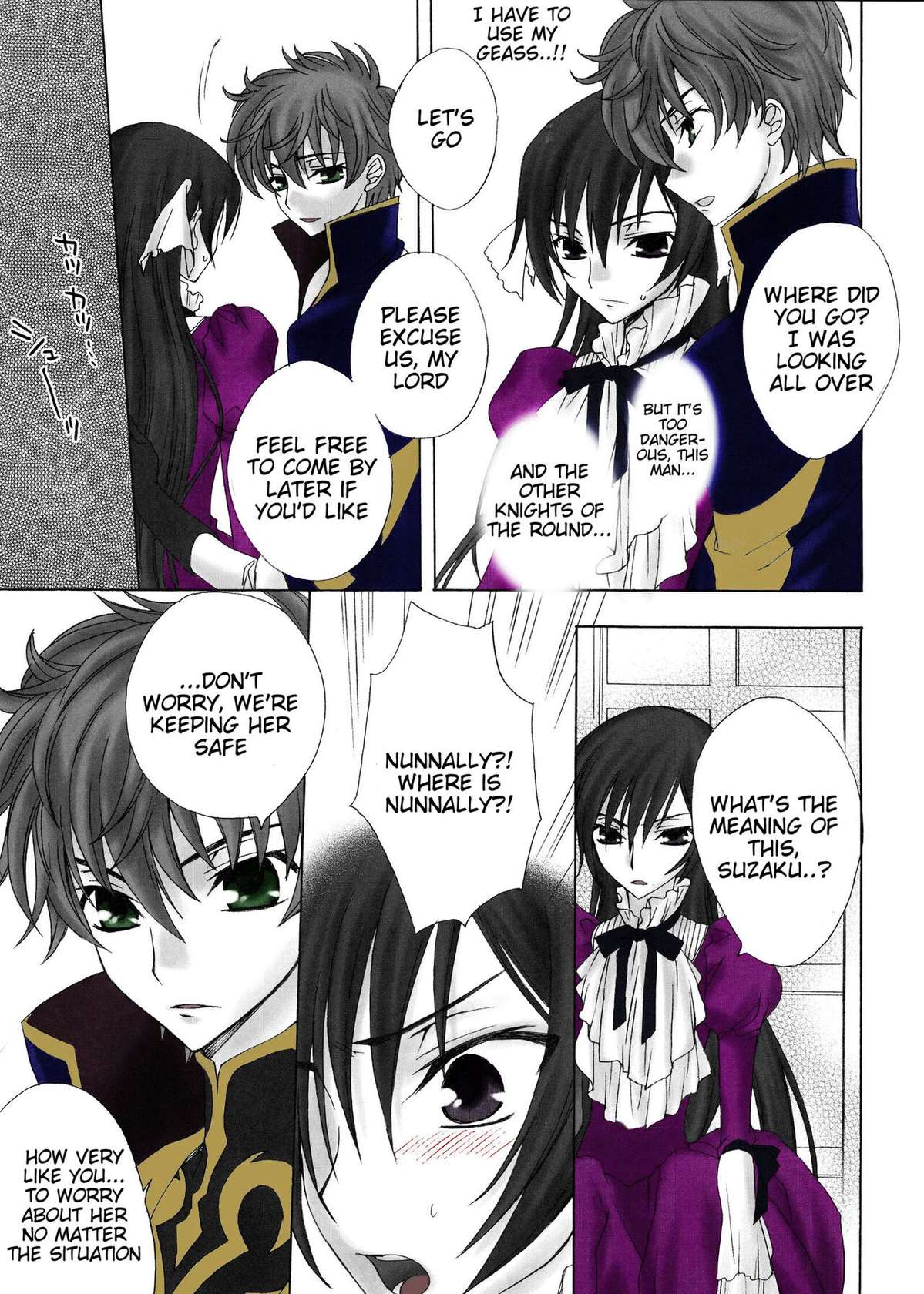 (HaruCC13) [Max & Cool (Sawamura Kina)] Dolce Rose (Code Geass: Lelouch of the Rebellion) [English] Colored