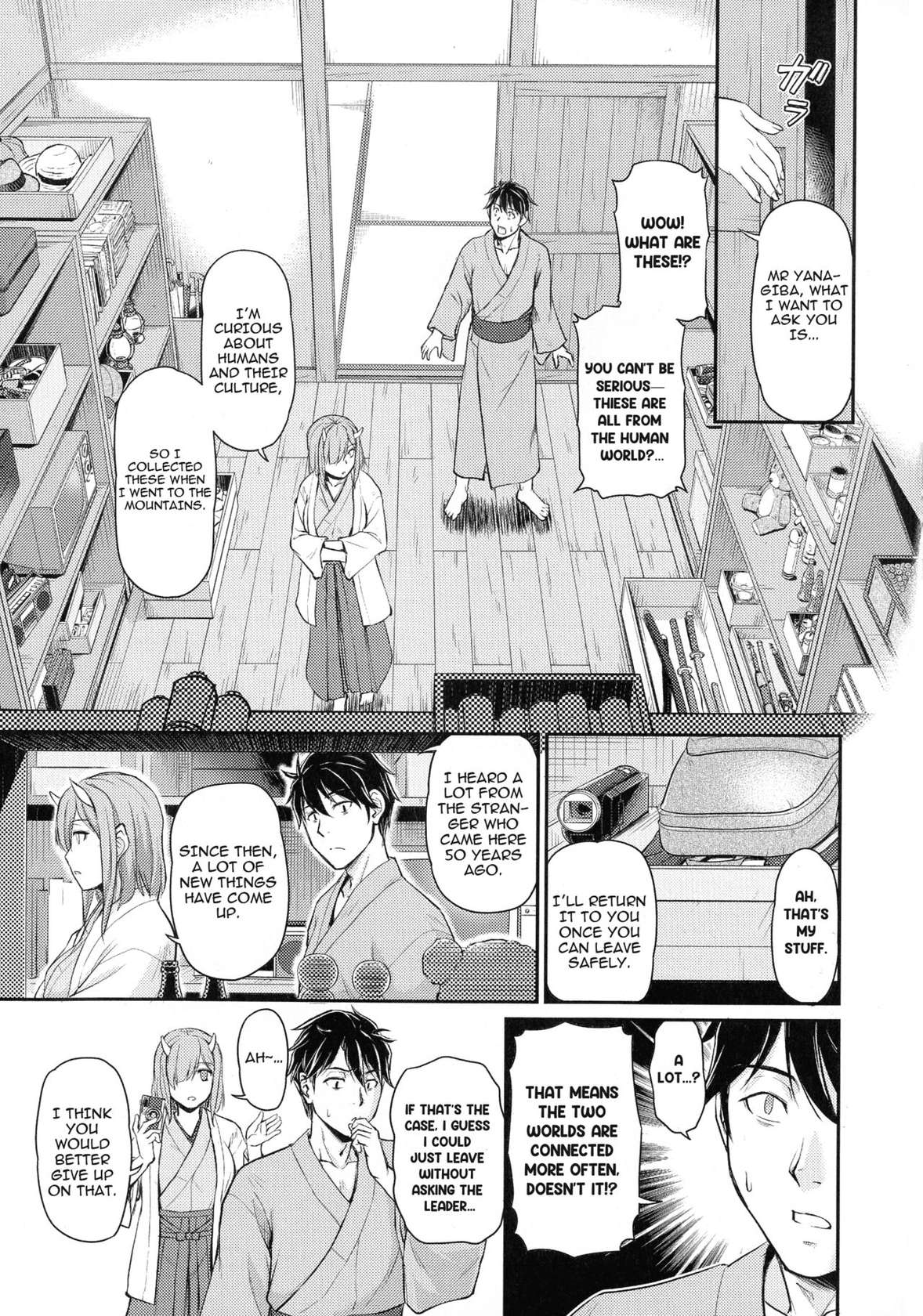 [Urase Shioji] Oni Harame Kijo Mura ni Mayoikonda Otoko no Hanashi Ch. 3 [English]