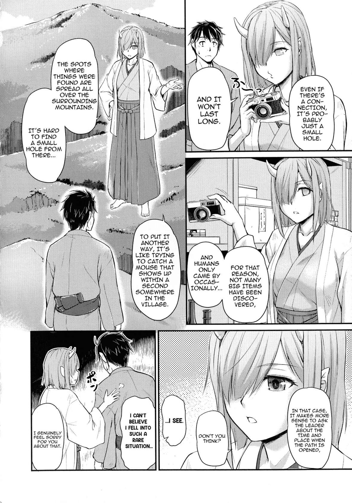 [Urase Shioji] Oni Harame Kijo Mura ni Mayoikonda Otoko no Hanashi Ch. 3 [English]