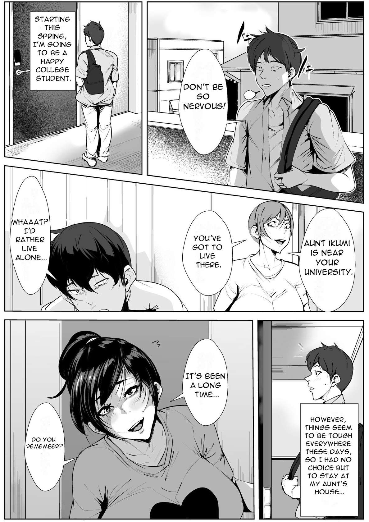 [AKYS Honpo] Ecchi na Obasan no Ie ni Itoko ga Geshukushi ni Kitara... | When a Nephew Comes to Stay at His Naughty Aunt's House... [English] [DarklordMTLs]