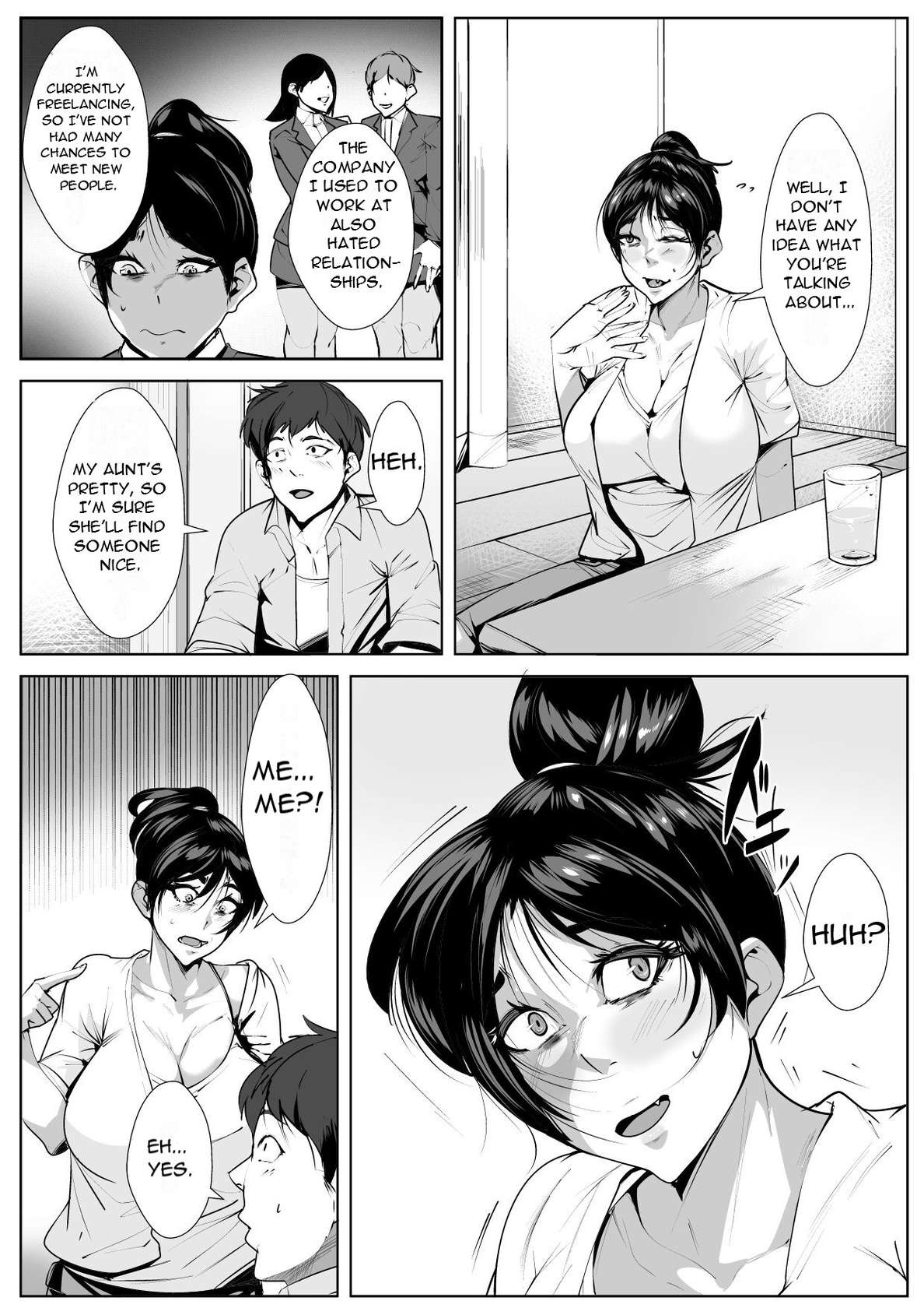 [AKYS Honpo] Ecchi na Obasan no Ie ni Itoko ga Geshukushi ni Kitara... | When a Nephew Comes to Stay at His Naughty Aunt's House... [English] [DarklordMTLs]