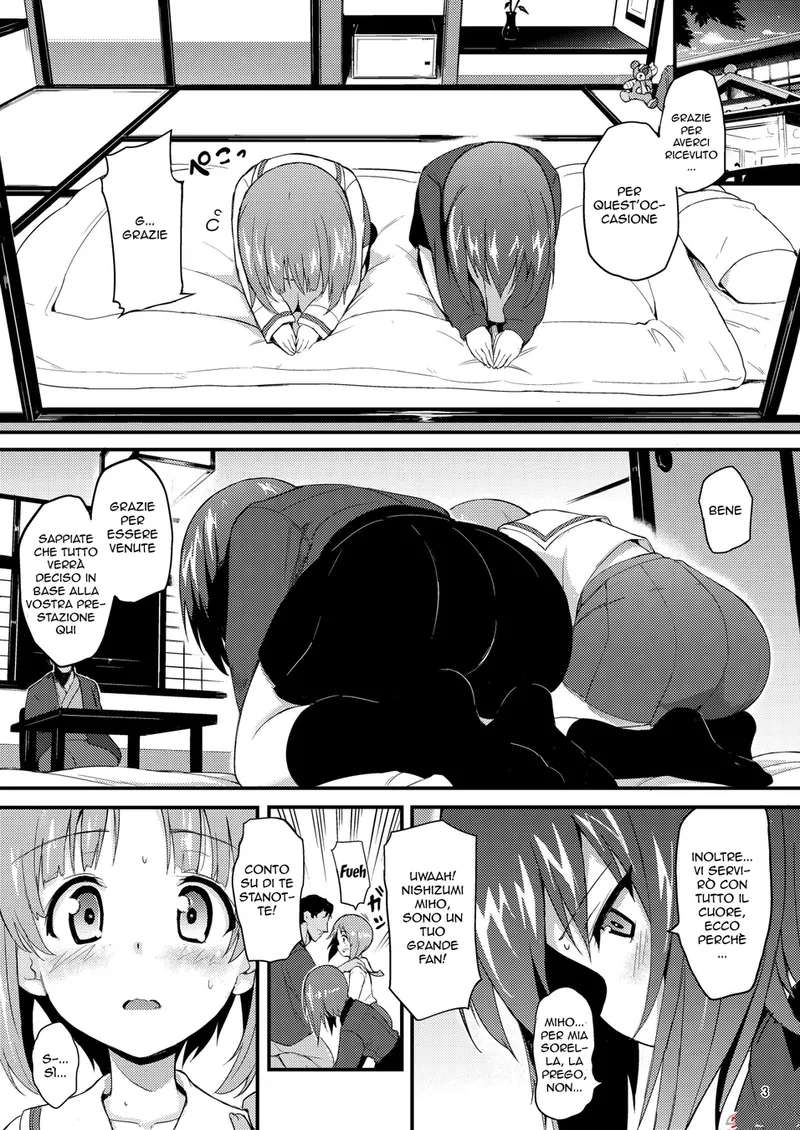 [Kyockchokyock (Kyockcho)] Nishizumi Shimai Ryoujoku 2 | Sorelline Pervertite 2 (Girls und Panzer) [Italian] [Digital]