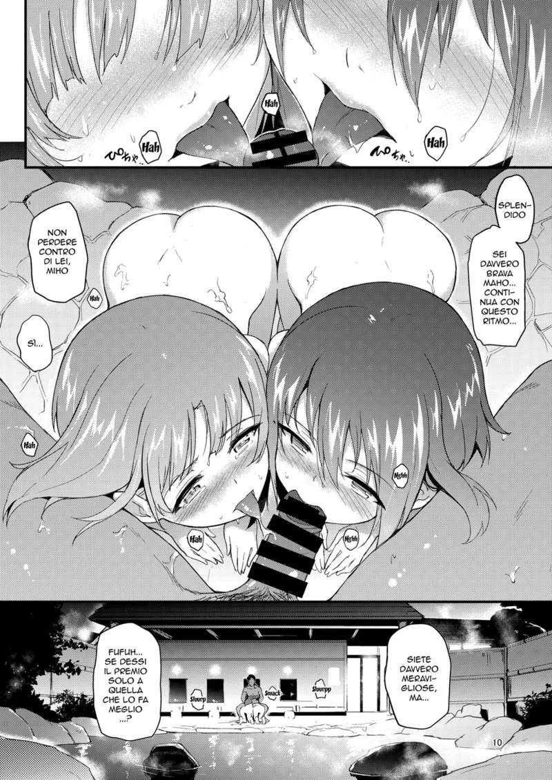 [Kyockchokyock (Kyockcho)] Nishizumi Shimai Ryoujoku 2 | Sorelline Pervertite 2 (Girls und Panzer) [Italian] [Digital]