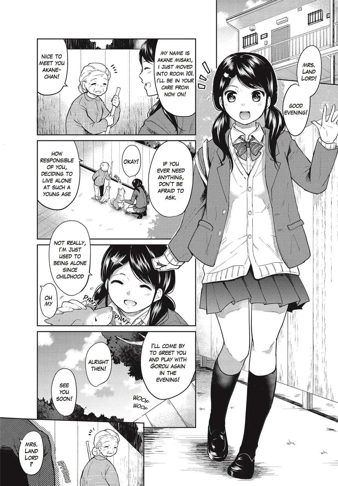 [Fumitsuki Sou] 1 Room Apartment + Highschool Girl Suddenly Living Together? Close Contact!? First Sex!!? Ch.1-8 [English] [Project-H] [Decensored] [Ongoing]