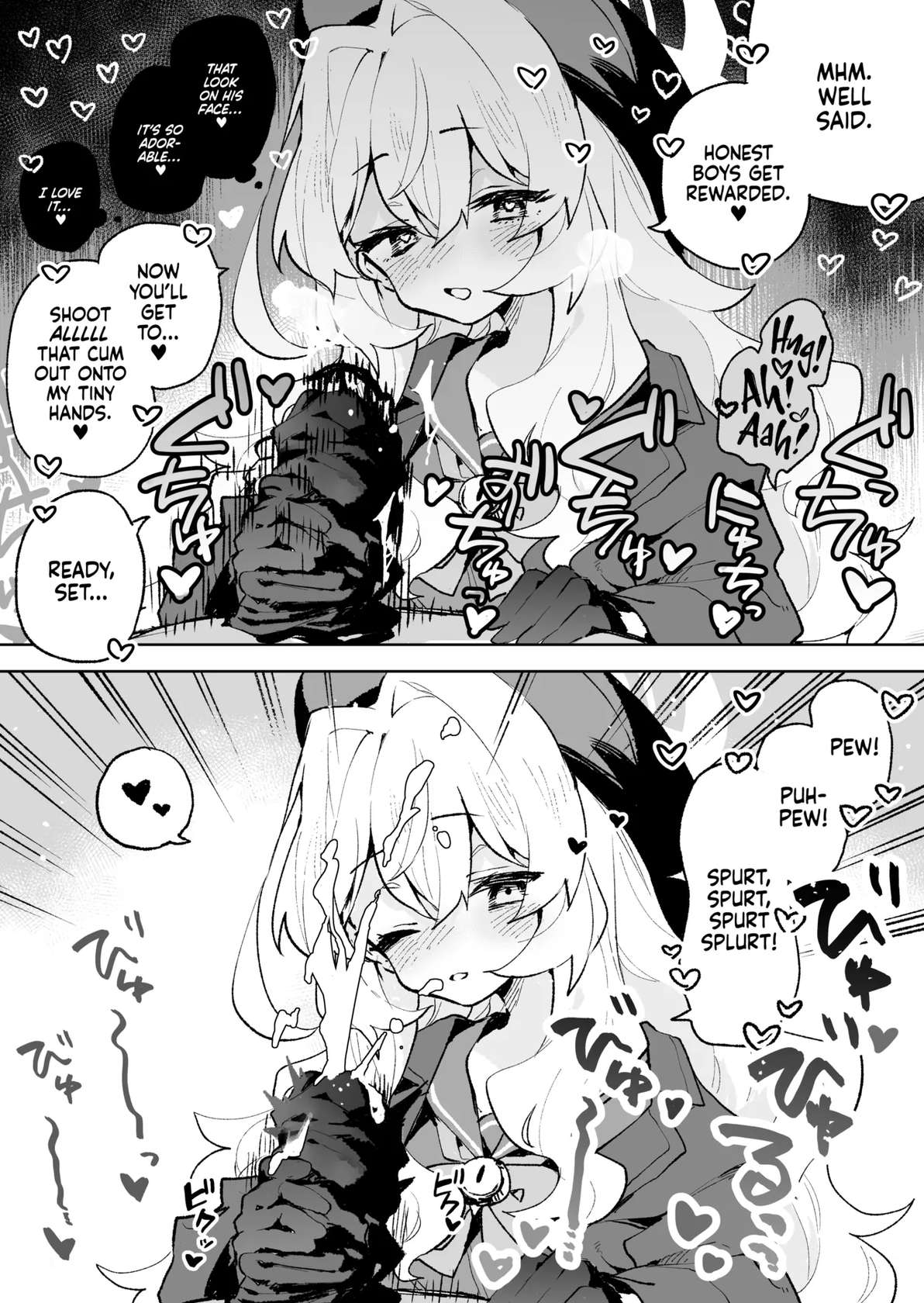 [Rimu Chanchi (Uni Cream Korokke)] Niyaniya Kyouju no Ama Zeme Gotoki ni Makenai ga!? | I Won't Be Defeated by Professor Niyaniya's Tantalizing Temptations! (Blue Archive) [English] [Xzosk] [Digital]