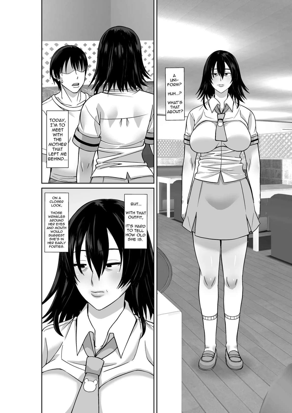 [Hoyoyodou] 20-nen-buri ni Saikai Shita Haha ga Yuuwaku Shite Kuru | Reappearing After Twenty Years, My Mom Seduces Me [English] [incogna777]