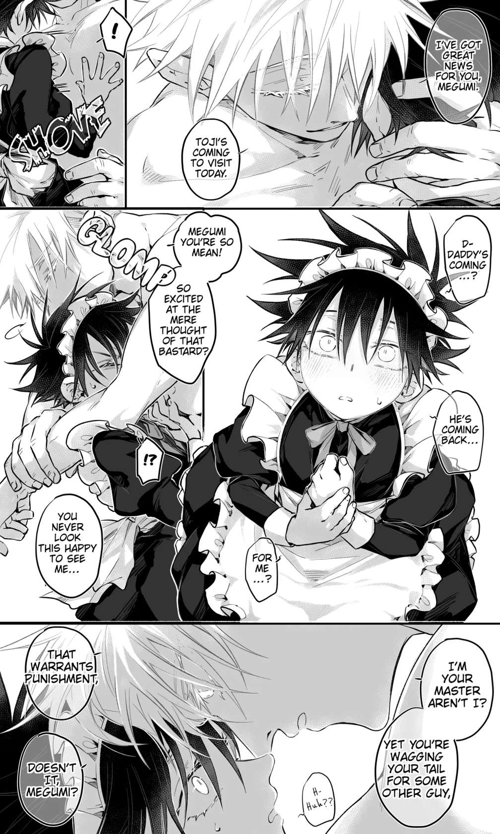 [bozu] Shotagumi Maid AU (Jujutsu Kaisen) [English]