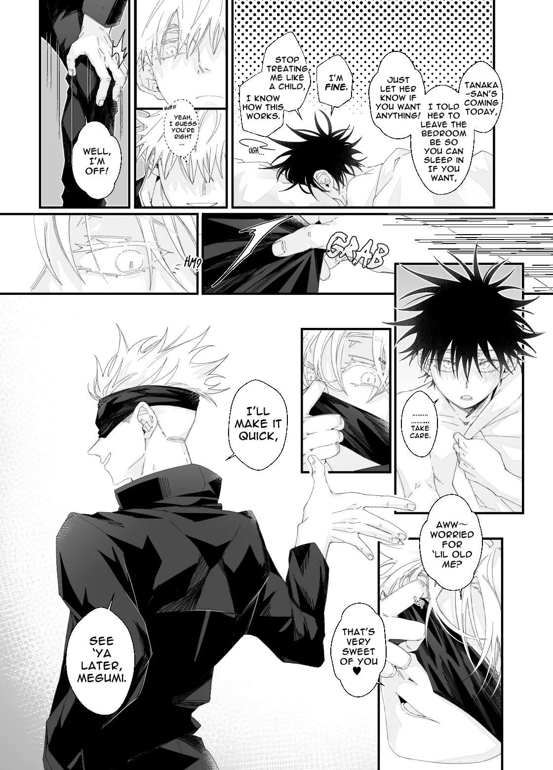 [bozu] He loves me, loves me not? (Jujutsu Kaisen) [English]