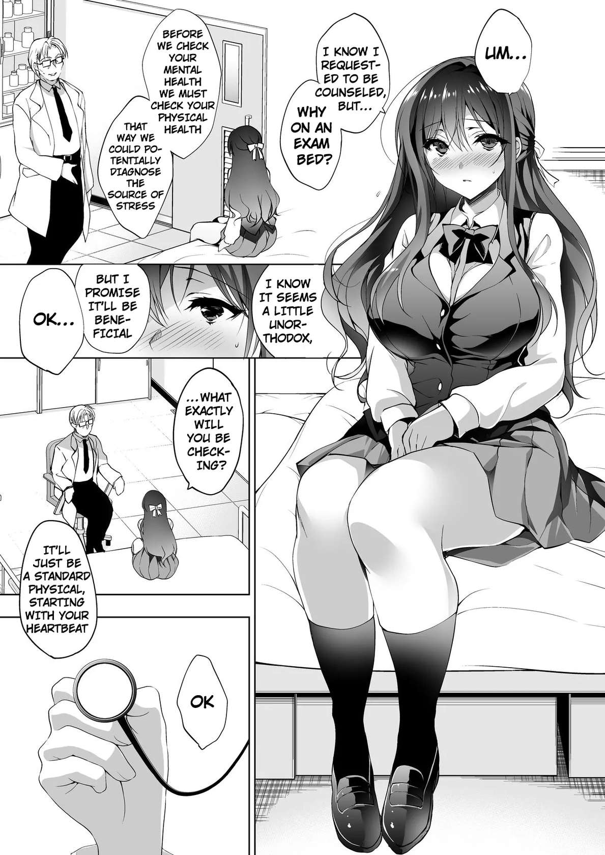 [Ninokoya (Ninoko)] Hakoiri Otome - Kyonyuu JK Miu no Mesu Ochi Seikyouiku | Sheltered Maiden: Big Breasted Miu's Corruptive Sex Counseling [English] [Digital]