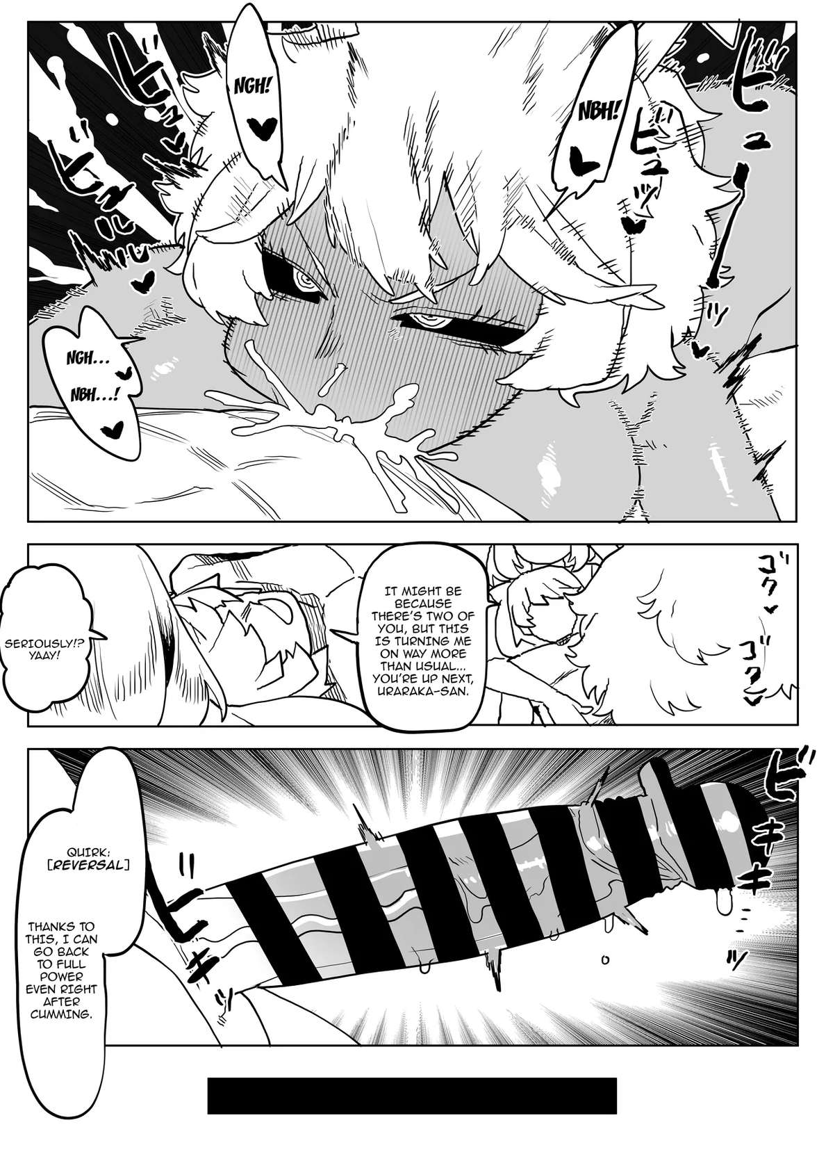 [Oekaki Kaki] Teisou Gyakuten Mono Uraraka & Ashido no Baai | Inverted Morality Hero Academia ~ Uraraka and Ashido's Case (Boku no Hero Academia) [English] {Doujins.com}